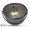 Image 1 : 12L CAST IRON POT WITH LID