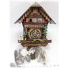 Image 1 : VINTAGE HEAVILY CARVED GERMAN CUCKOO CLOCK