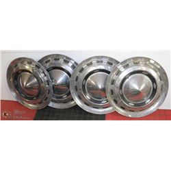 SET OF 4 - 1955 CHEVY NOS HUB CAPS