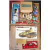 Image 1 : TWO FLATS OF VINTAGE TOYS