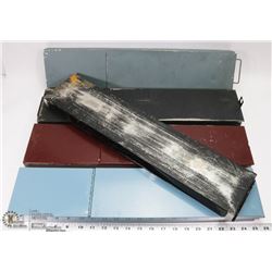 LOT OF 5 OLD BANK SAFETY DEPOSIT BOXES