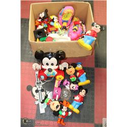 BOX OF ASSORTED DISNEY MICKEY/MINNIE MOUSE
