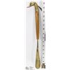 Image 1 : VINTAGE WOODEN AND BRASS DUCK SHOE HORN