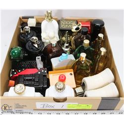 1) AVON COLLECTIBLE ITEMS FROM 1950S-1970S.