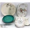 Image 1 : 11) 8 SERVING PLATTERS IN DIFFERENT SIZES & SHAPES