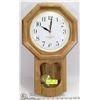 Image 1 : HERITAGE QUARTZ REGULATOR WALL CLOCK.