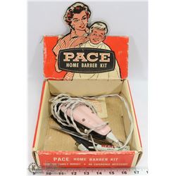 VINTAGE PACE HOME BARBER SET.