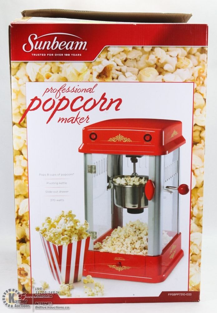 machine pop corn sunbeam