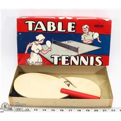 VINTAGE TABLE TENNIS GAME IN BOX