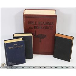 LOT OF 4 RELIGIOUS BOOKS