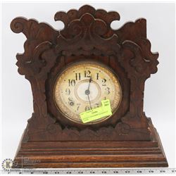 ANTIQUE GINGERBREAD MANTLE CLOCK