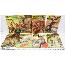 ESTATE "CLASSICS ILLUSTRATED" COMIC BOOKS