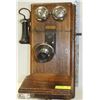 Image 1 : ANTIQUE NORTHERN ELECTRIC WALL PHONE