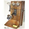 Image 2 : ANTIQUE NORTHERN ELECTRIC WALL PHONE