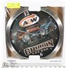 Image 1 : VINTAGE A&W CLOCK