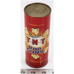 BARTELDES " TNT " POP CORN -- NEW OLD STOCK ITEM