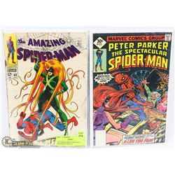 2 OLD SPIDER-MAN COMICS INCL WHITMAN VARIANT