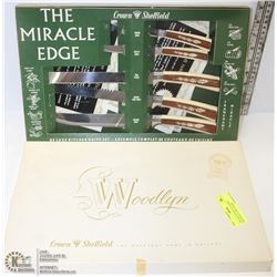 VINTAGE WOODLYN CROWN SHEFFIELD 5 PIECE KNIFE