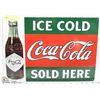 Image 1 : COCA COLA METAL SIGN