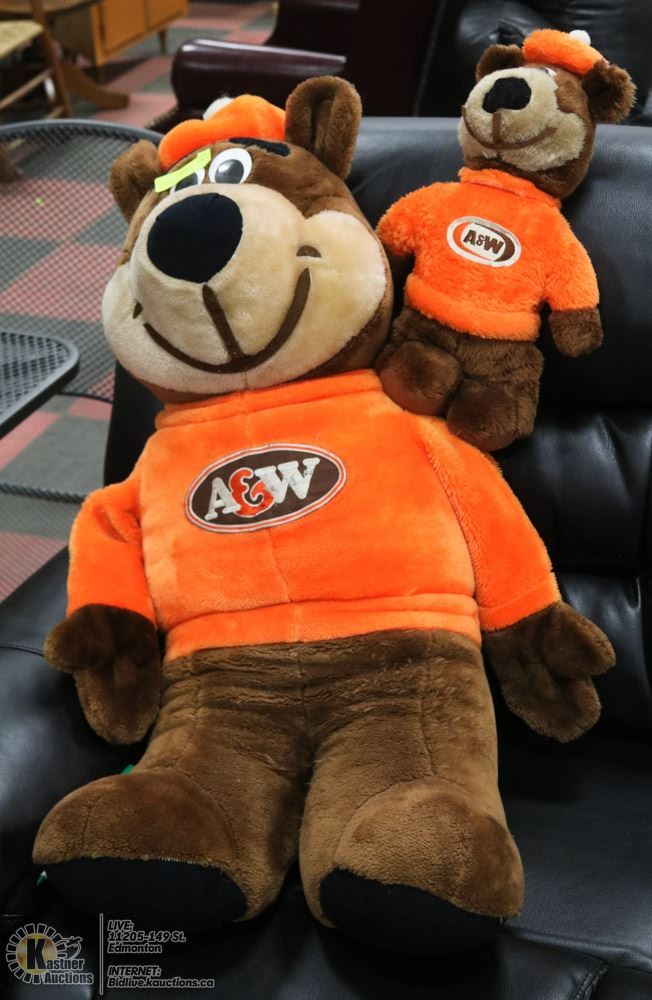 a&w stuffed bear
