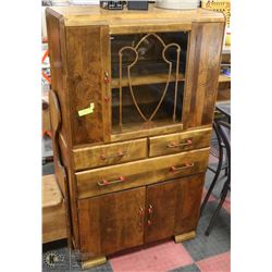 ANTIQUE WOOD CABINET