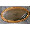 Image 1 : LARGE OVAL FRAMED MIRROR 23 X 44