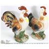 Image 1 : PAIR OF CERAMIC ROOSTERS