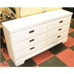 NEW WHITE DRESSER WITH 6 DRAWERS
