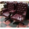 Image 1 : DELUXE NAILHEAD OFFICE CHAIR X2