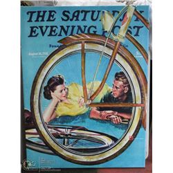 LARGE CANVAS "THE SATURDAY EVENING POST,