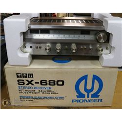 PIONEER HOME AMPLIFIER SX680. ELECTRONICS