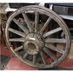 ANTIQUE WAGON WHEEL