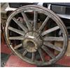 Image 1 : ANTIQUE WAGON WHEEL