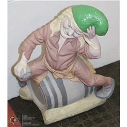 ON CHOICE:VINTAGE CEMENT GARDEN GNOME