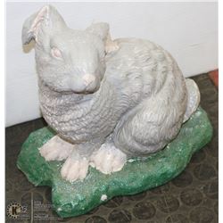 VINTAGE CEMENT GARDEN RABBIT