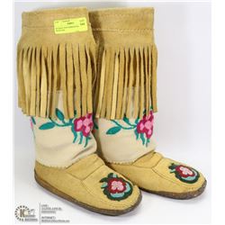 BEADED AND EMBROIDERED MUKLUKS