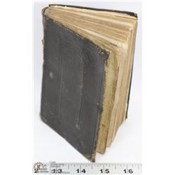 1846 ANTIQUE BIBLE W/ NOTATION BY HIS MAJESTY'S