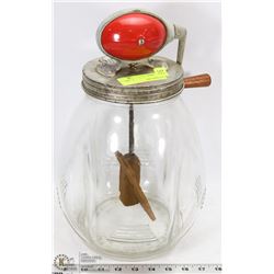 VINTAGE DAISY BUTTER CHURN