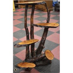 DRIFT WOOD PLANT STAND 31"W X 43"H
