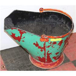 ANTIQUE COAL SCUTTLE