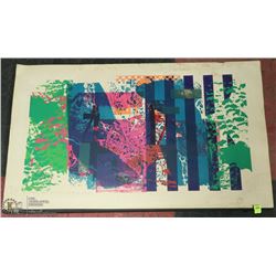 VINTAGE SIGNED LTD ED 2/3 LITHOGRAPH
