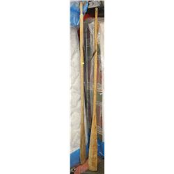 ANTIQUE LOCKING ROW BOAT OARS