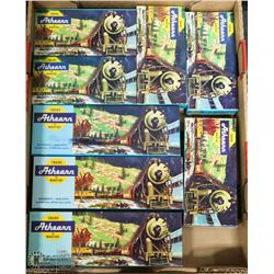 FLAT OF ASSORTED VINTAGE COLLECTIBLE TRAINS