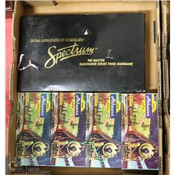 FLAT OF ASSORTED VINTAGE COLLECTIBLE TRAINS IN