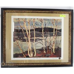 SPRING IN  ALGONQUIN PARK BY TOM THOMSON