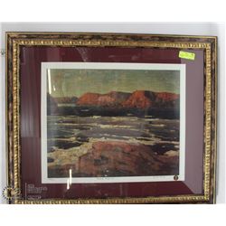 "PETEWAWA GORGES 1915" BY TOM THOMSON