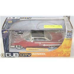 RED 1960 CHEVY IMPALA DIE CAST