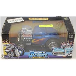 MUSCLE MACHINE 133 FORD COUPE DIECAST