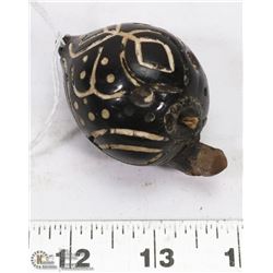 COLUMBIAN TRIBAL CEREMONIAL PENDANT WITH QUARTZ