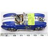 Image 1 : BLUE COBRA 427 WITH WHITE STRIPES DIECAST